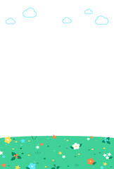 背景イラスト_草原