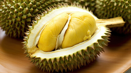 Delicious durian fruit