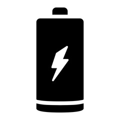 battery glyph icon