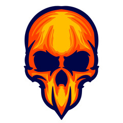 Mascot logo art illustration