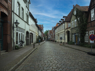 Fototapeta na wymiar City view of Lüneburg