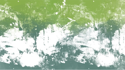 Abstract green watercolor background.Hand painted watercolor. vector