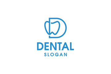 D Dental Logo