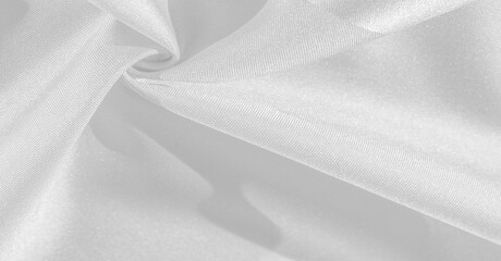 Texture, background, pattern, silk, platinum white. The photo is intended for, interior design,...