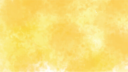 Abstract yellow watercolor background.Hand painted watercolor. vector