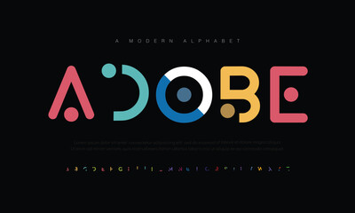 Fototapeta crypto  colorful stylish small alphabet letter logo design. obraz