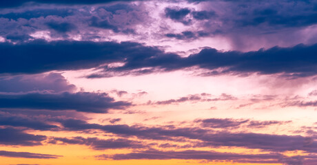 Clouds dawn sunset romance. A lot of things in life can wait, but the sunset won't wait, watch it