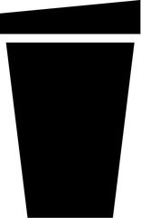 Paper cup icon