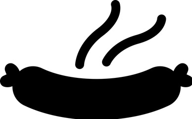 Barbecue sausage icon
