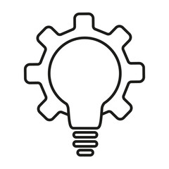 Creativity icon vector. Innovation illustration sign. Development symbol or logo.