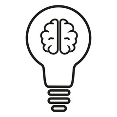 Creativity icon vector. Innovation illustration sign. Development symbol or logo.