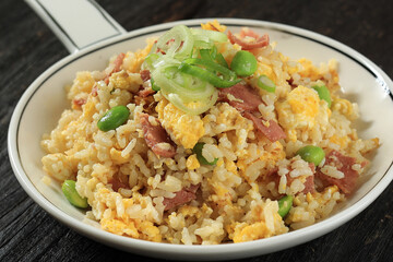 Japanese Garlic Fried Rice or Ninniku Yakimeshi