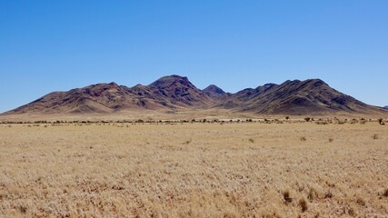 Wüstenartige Landschaft in Namibia