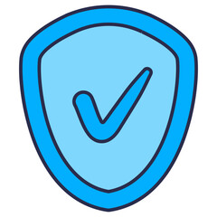 shield guard protection, check mark icon