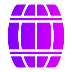 barrel gradient icon