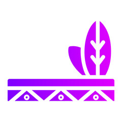 headdress gradient icon