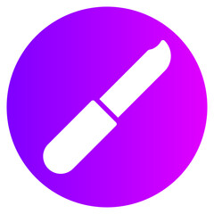 knife gradient icon