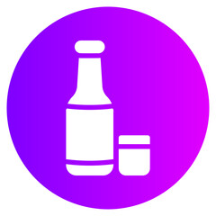 whiskey gradient icon