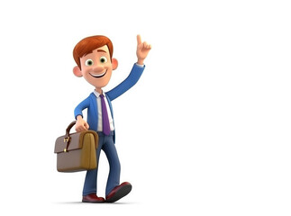 Obraz premium .Happy entrepreneur, manager rejoices in achieving goals, a good deal. Business victory concept. Generative AI