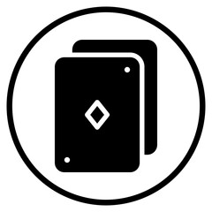card glyph icon