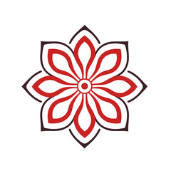 Clean Edelweiss Plant Logo Vector Design Minimalistic and Elegant Emblem for Branding 