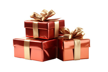 Obraz premium gift boxes, isolated on white background PNG