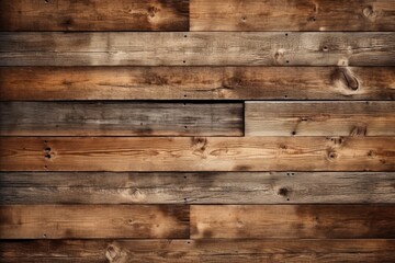 Naklejka premium Wood plank background image photo of wooden board. Generative AI
