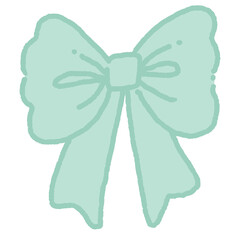 cute bow, pastel color