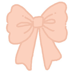 cute bow, pastel color