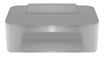 Simple ink jet printer. vector