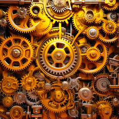 gear and cog background