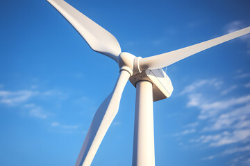 Wind Turbine Rotor - Renewable Energy - Generative AI