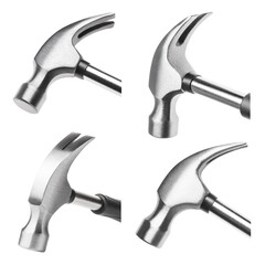 Collection of hammers cut out