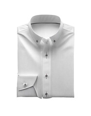 Formal shirt isolated on transparent background, created with generative AI