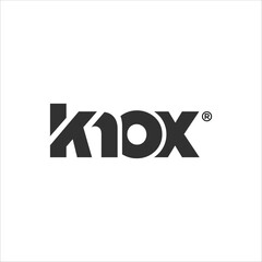 knox logotype word mark logo design