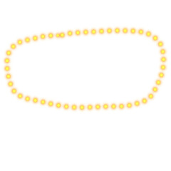 Fototapeta premium polka dot yellow icon element doodles 