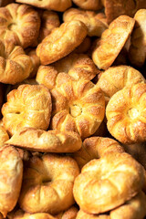 Traditional bread in Central Asia cooked in a tandoor