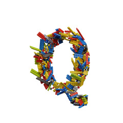 Play Blocks 3D Alphabet or PNG Letters