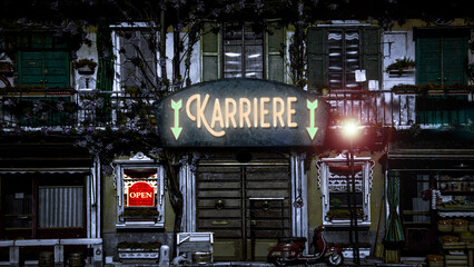 Signposts the direct way to Career