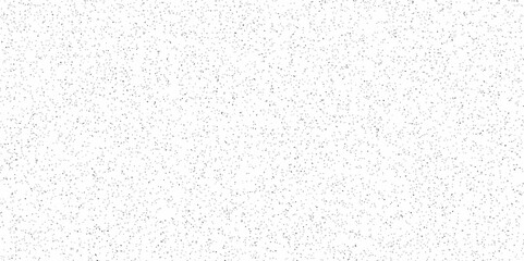 Seamless white paper texture background and terrazzo flooring texture polished stone pattern old surface marble background. Monochrome abstract dusty worn scuffed background. Spotted noisy backdrop