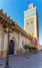 Fototapeta premium Moulay El Yazid Mosque, Marrakesh, Morocco