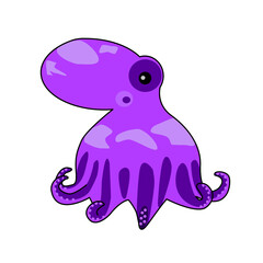octopus cartoon character