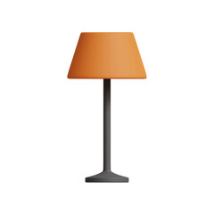 3d home interior lamp icon