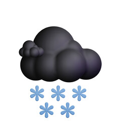 3d weather icon day with 