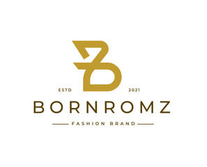 Letter B logo vector template