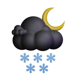 3d weather icon day with 