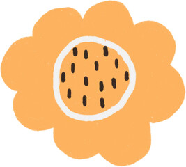 Orange flower