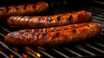 Grilled Sausage: Juicy and Charred Delight