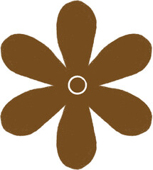Brown flower