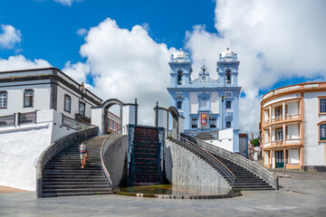 Igreja da Misericórdia de Angra do Heroísmo na Ilha Terceira. Açores.